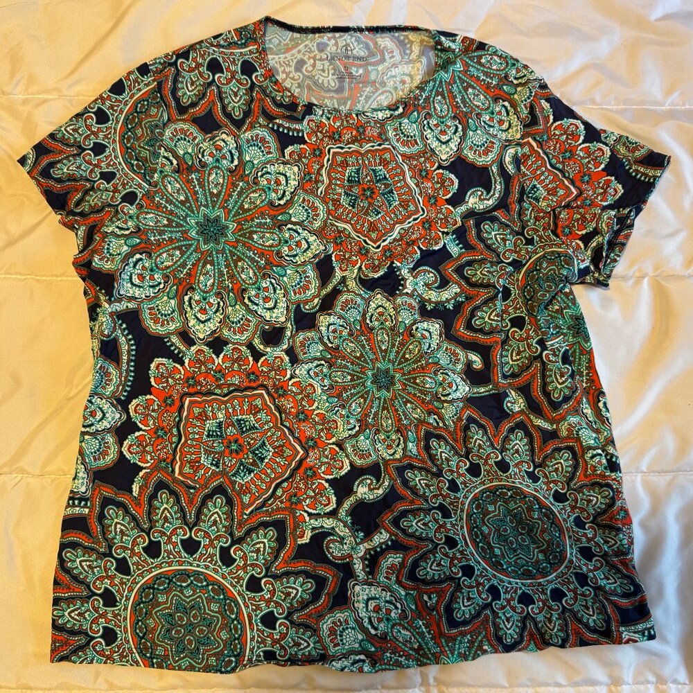 Lands End swim shirt, sz XL